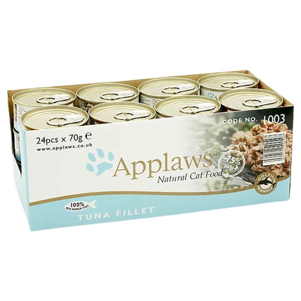 Applaws Natural Complementary Cat Food - 70g Tin - Tuna Fillet