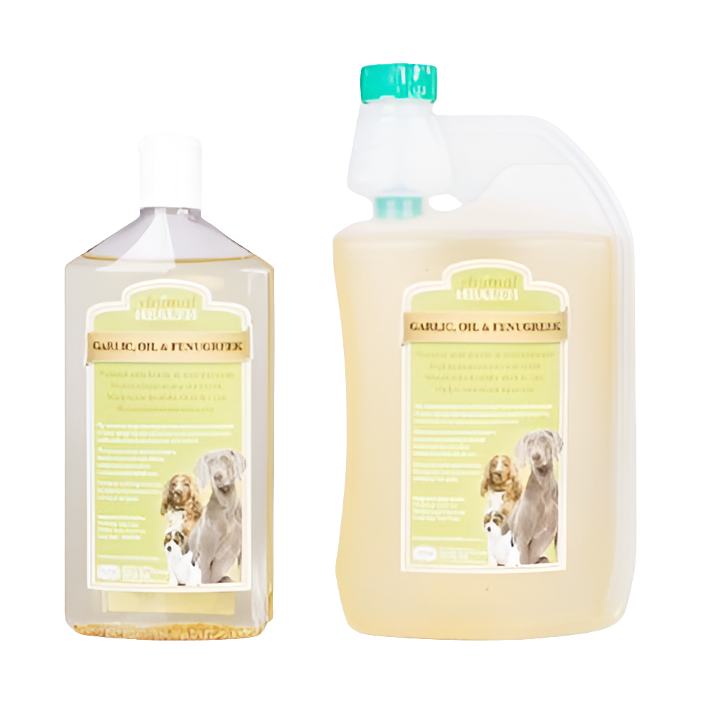 Garlic, Oil & Fenugreek | Natural Insect Repellent & Appetite Booster for Dogs by Animal Health Company