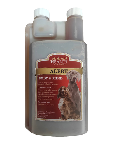 Alert | Dog Supplement For Focus, Anxiety, Joint Health & Performance by Animal Health Company