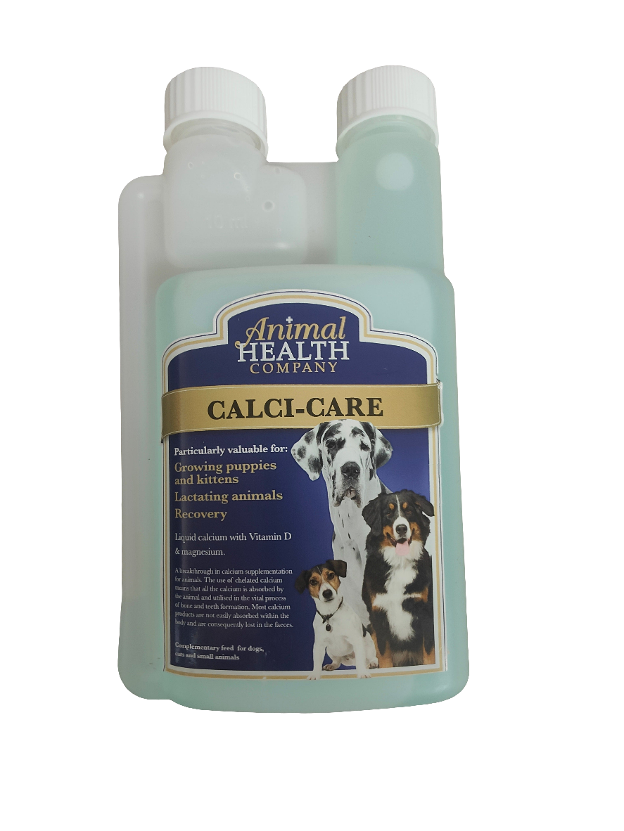 Calci-Care | Liquid Calcium Supplement for Dogs & Cats by Animal Health Company