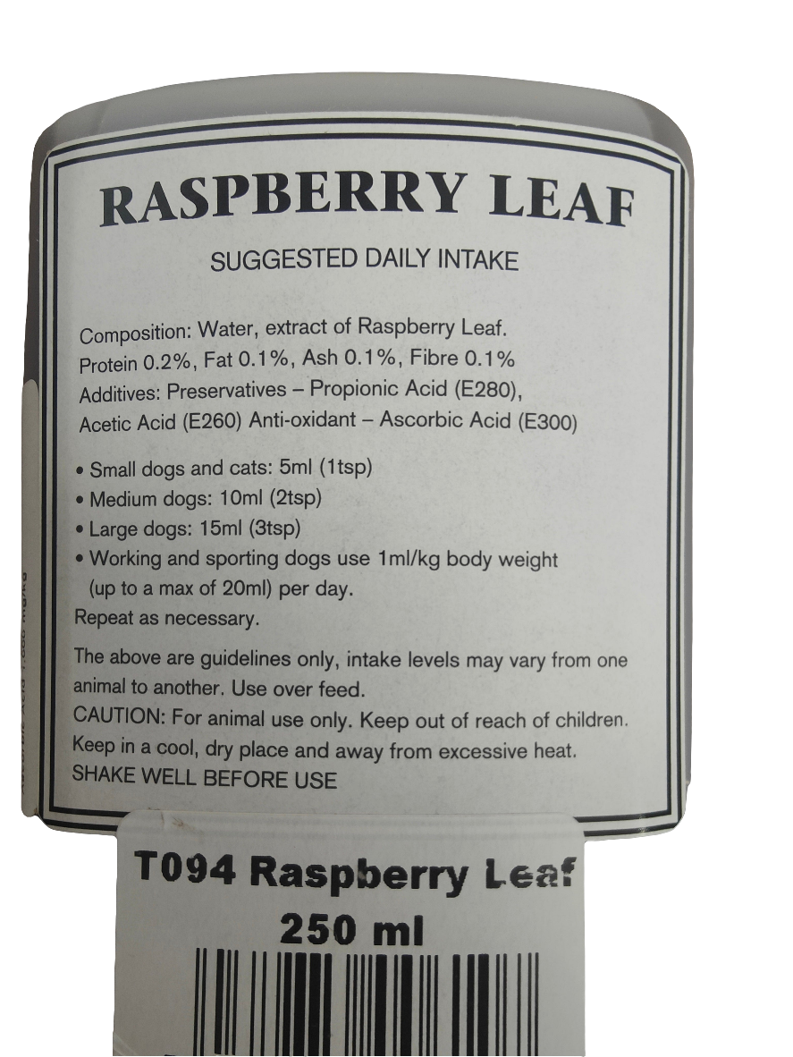 Raspberry Leaf | Hormone Supplement for Whelping & False Pregnancy by Animal Health Company