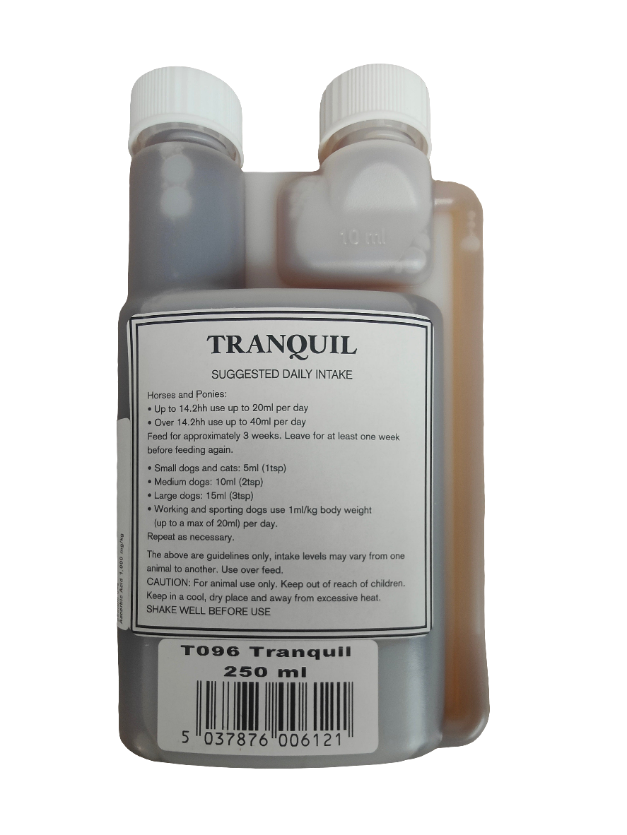 Tranquil | Liquid Calming Herbal Supplement with Valerian for Dogs by Animal Health Company