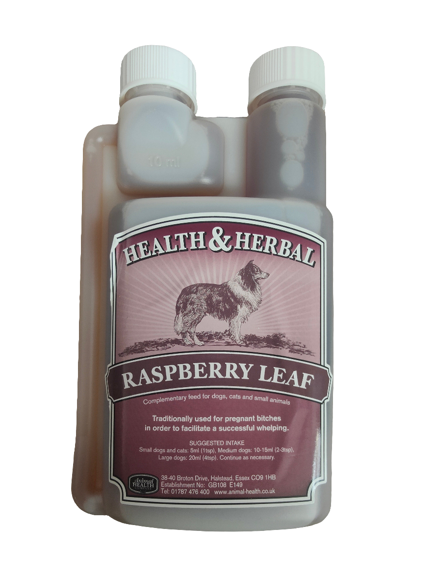 Raspberry Leaf | Hormone Supplement for Whelping & False Pregnancy by Animal Health Company