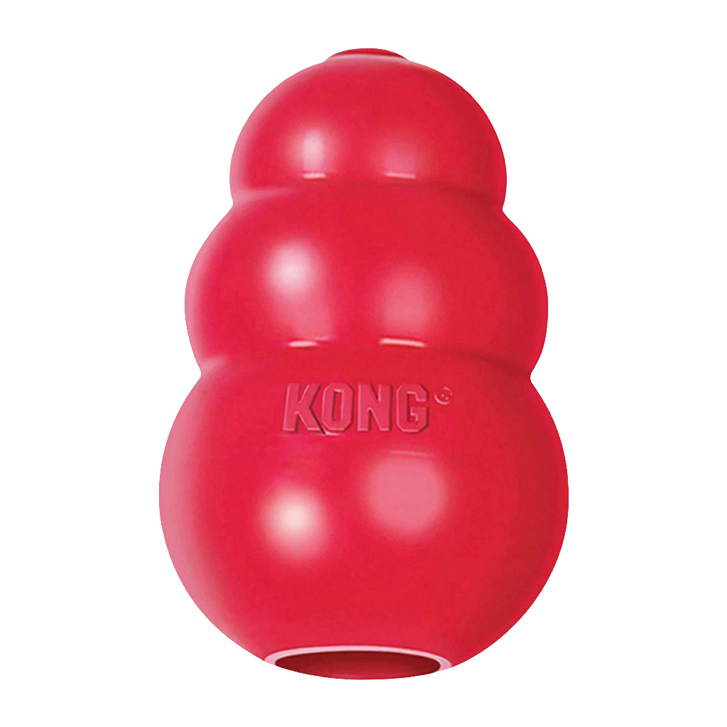 KONG Classic Rubber Dog Chew Toy | Food & Treat Dispenser