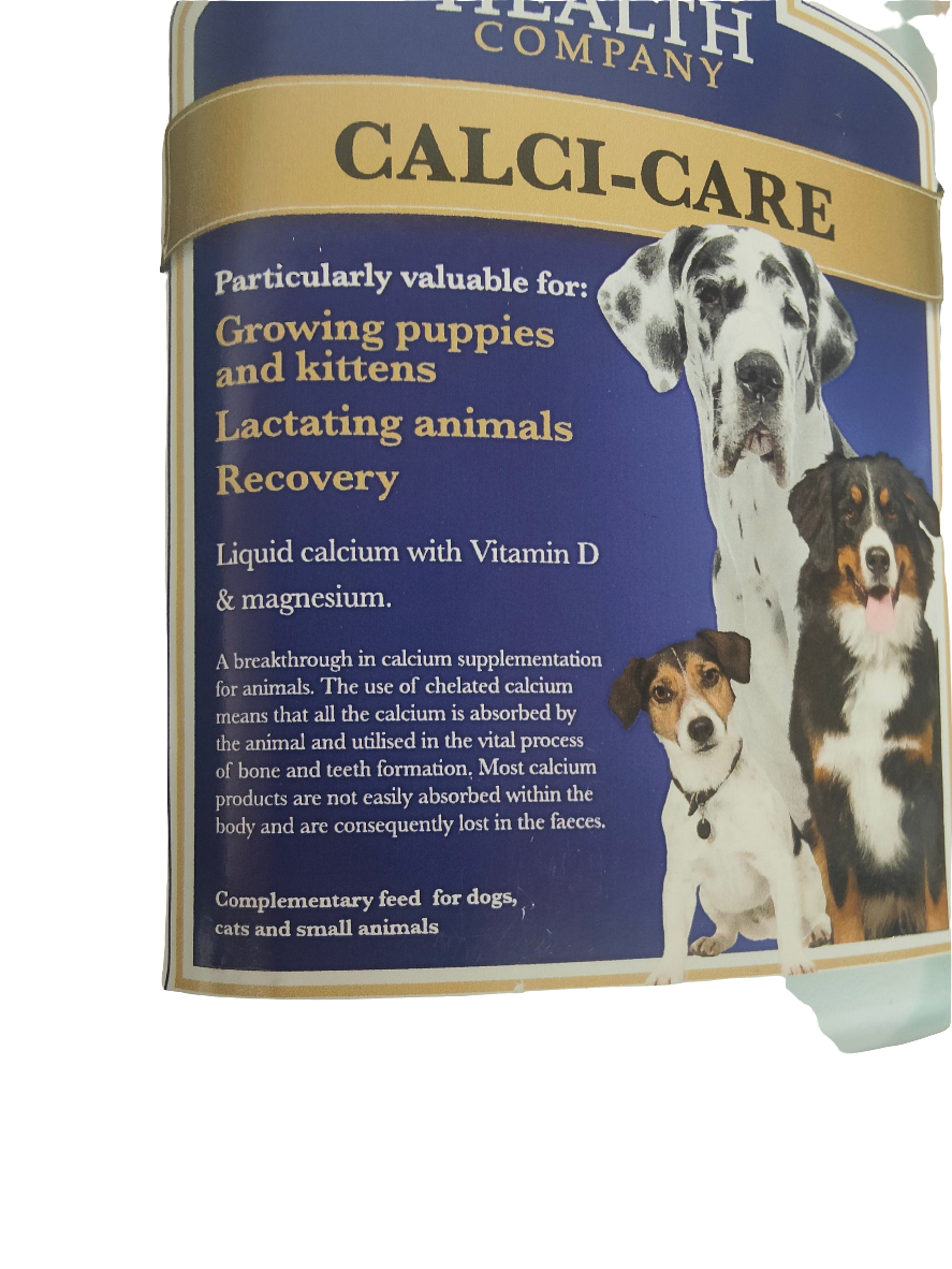 Calci-Care | Liquid Calcium Supplement for Dogs & Cats by Animal Health Company