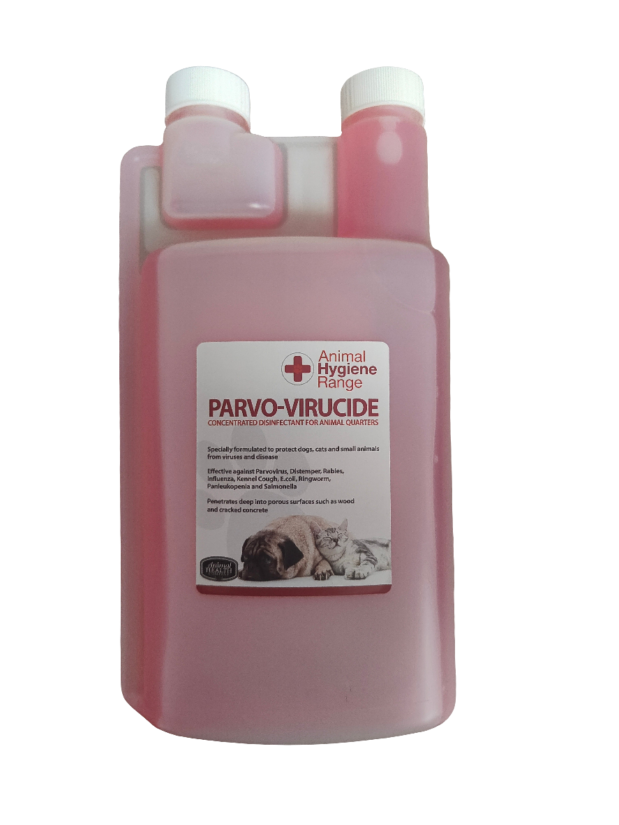 Parvo-Virucide | Dog Safe Super Disinfectant for Virus, Bacteria, Fungus & Ringworm by Animal Hygiene Range