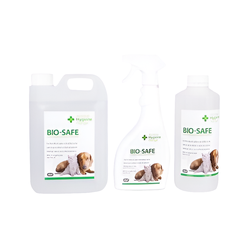 Bio Safe | Eco Friendly & Pet Safe Disinfectant & Odour Eliminating Cleaner with Essential Oils by Animal Hygiene Range