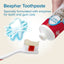 Beaphar cat toothpaste with a brush and text about enzyme formulation for teeth and gum care.