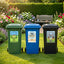 Bin Art - Perfect Housewarming Gift - Premium Bin Stickers With Personalised Number