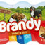 Brandy | Wet Dog Food | Chunks in Gravy Variety Pack - 6 x 395g