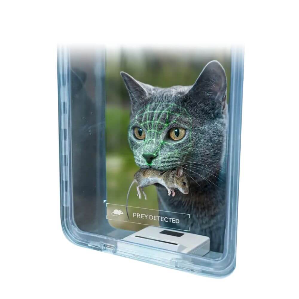 ZeroMOUSE Smart Cat Flap with AI Mouse Detection & App Control