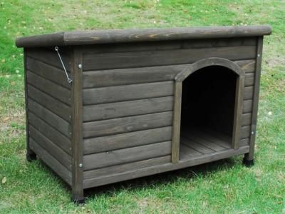 Cheeko Flatroof Cabin Wooden Dog Kennel