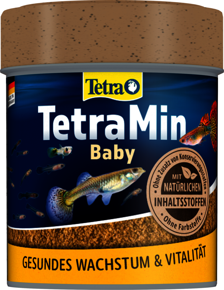 TetraMin Baby Fish Food – Complete Micro Flakes for Ornamental Fish up to 1cm  30g