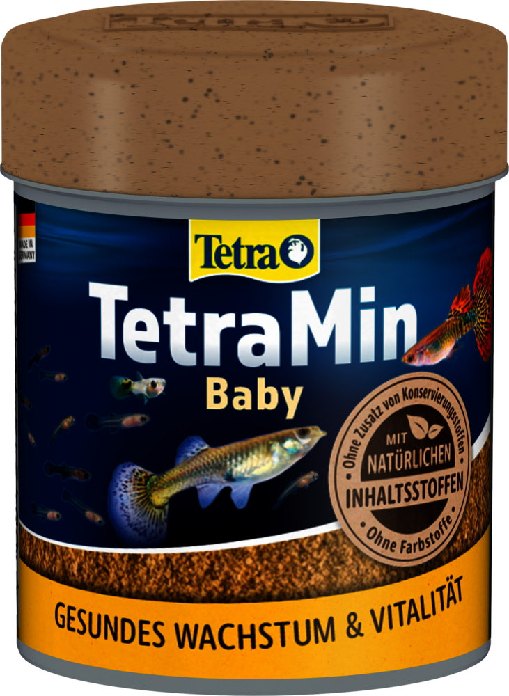 TetraMin Baby Fish Food – Complete Micro Flakes for Ornamental Fish up to 1cm  30g