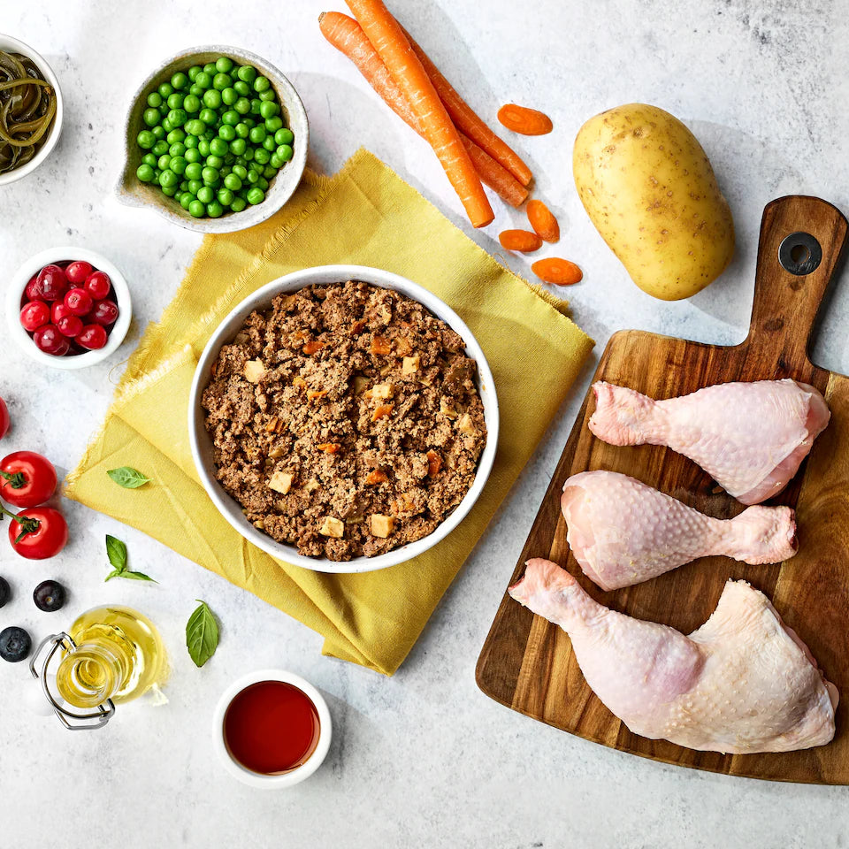 Naturo Puppy Grain Free Chicken with Potato & Vegetables Grain Free Wet Dog Food Pouch 150g