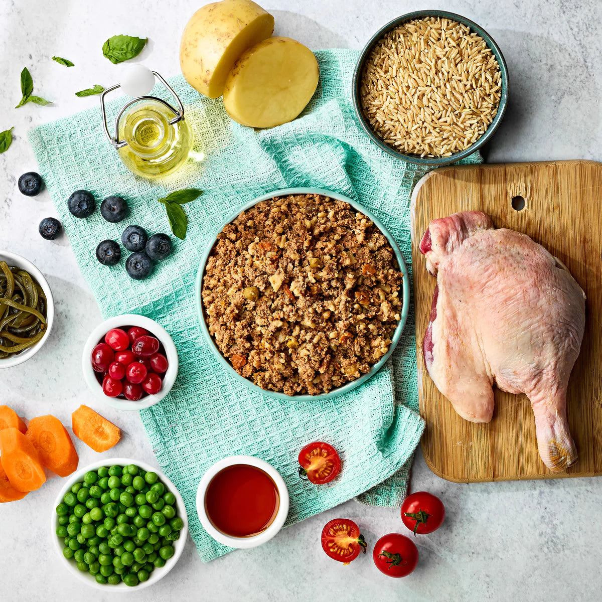 Naturo Duck with Rice & Vegetables Mini Gluten Free Wet Dog Food Pouch 150g