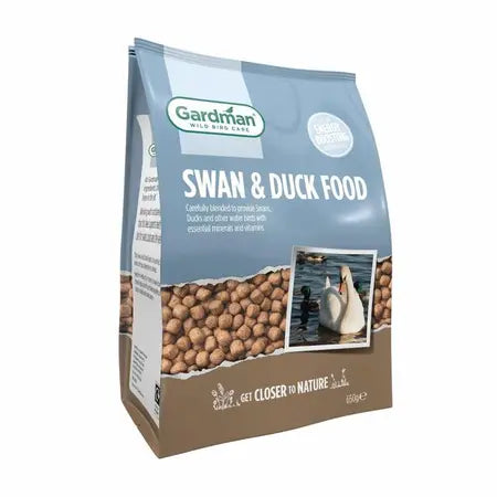 Gardman Swan & Duck Food 650g | Vitamin Enriched Mix | Ireland & UK
