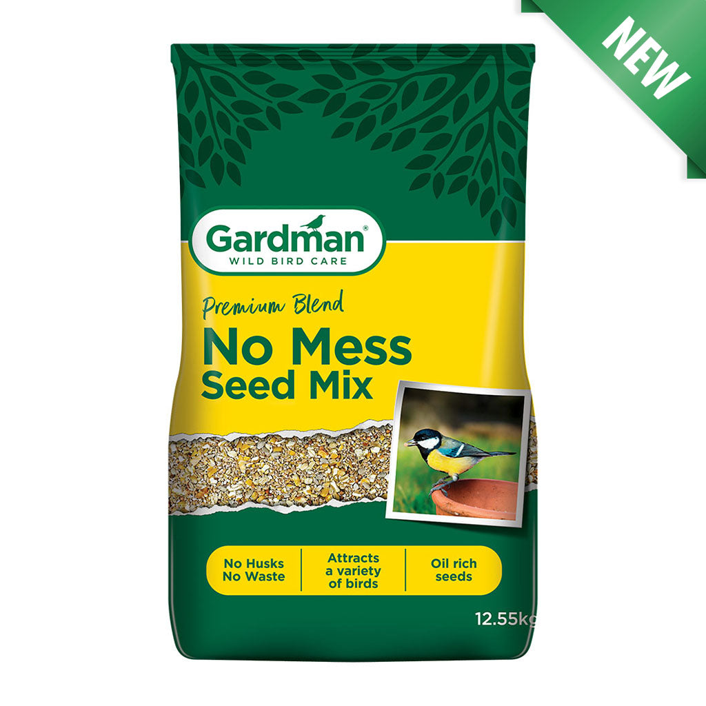 Gardman No Mess Seed Mix packaging on a white background