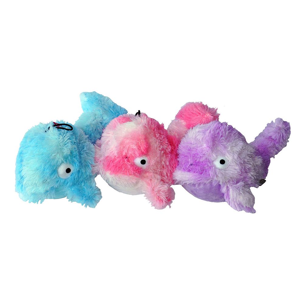 Gor Pets Reef Baby Crinkle Whale | Plush Dog Toy