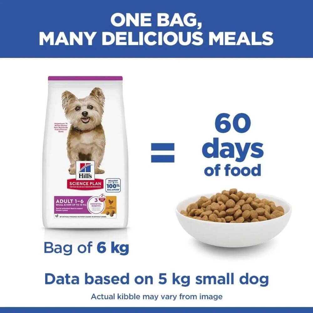 Hill's Science Plan Mini Adult Chicken Small Breed Dry Dog Food