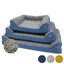 Gorpets | Orthopedic Drying Dog Bed | Blue Noodle