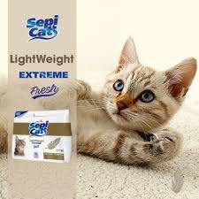 Sepicat | Extreme Fresh | Lightweight Clumping Clay Cat Litter - 8L