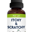 Bottle of Phytopet Itchy & Scratchy product on a white background