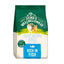 A bag of James Wellbeloved cat food, Light Recipe Adult, Rich in Fish flavor. The packaging features a dark green top section with white text and images of a white cat and an orange tabby cat, a cream-colored middle section, and a blue bottom section with a fish icon and the product name.