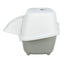TRIXIE Davio Top Outdoor Cat Litter Tray with Rain Cover