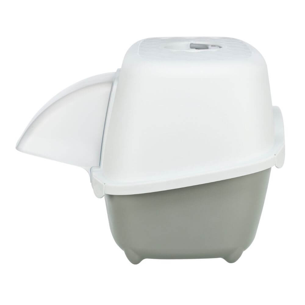 TRIXIE Davio Top Outdoor Cat Litter Tray with Rain Cover