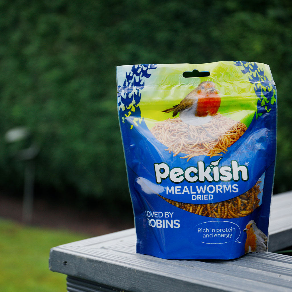 Peckish Dried Mealworms 175g | High Protein Wild Bird Food &  Treats