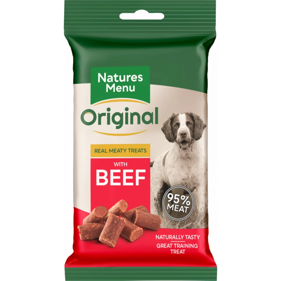 Natures Menu | Dog Training Treats | Original Real Meaty Snacks - 60g