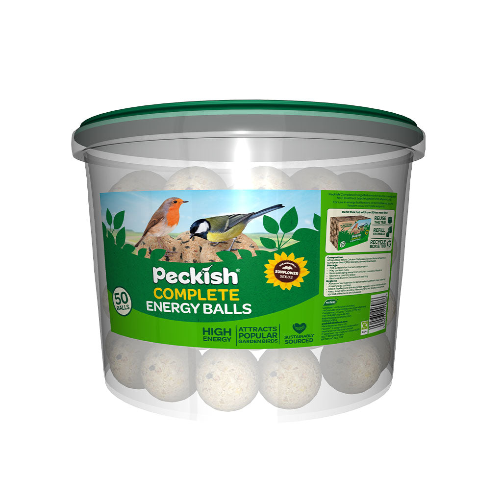 Peckish | Wild Bird Food | Natural Balance Energy Fat Balls