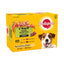 Pedigree Mixed Selection in Gravy 🐔🐮🦃🐑 Wet Dog Food Pouches 12 x 100g