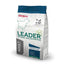 A bag of Red Mills Leader Natural Dog Nutrition Adult Sensitive dry dog food, featuring a white bag with blue and green accents, a dog silhouette, and a shamrock logo.