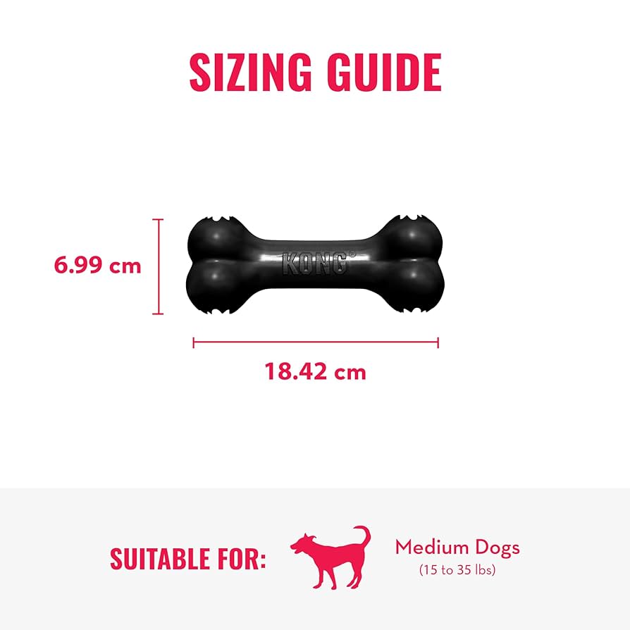 KONG Extreme Goodie Bone | Tough Dog Chew Toy