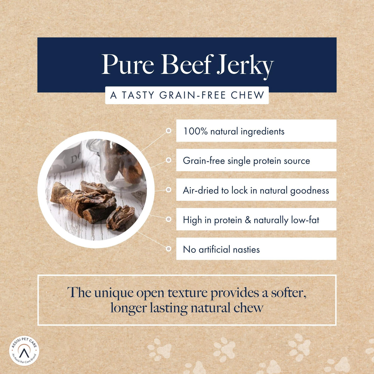 Hollings Jerky for Dogs 🐮 100% Natural Beef Treats