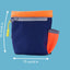 Coachi | Dog Train & Treat Bag - Navy & Coral