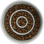 Trixie Slow Feeding Ceramic Dog Bowl Anti-Gulp Spiral Design