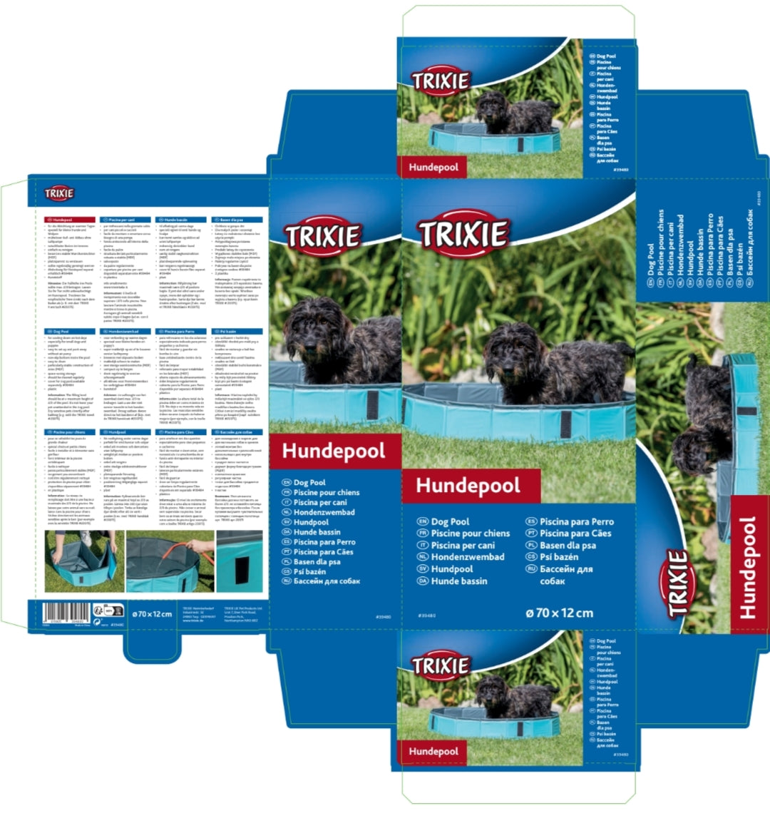 Trixie | Dog Swimming & Padding Pool | Heatwave & Summer Pet Care