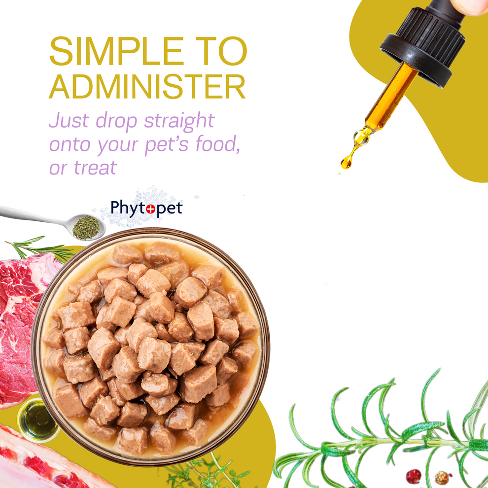 PhytoPet | Skin Aid | Sooth Irritation and Support Skin & Coat Health in Pets