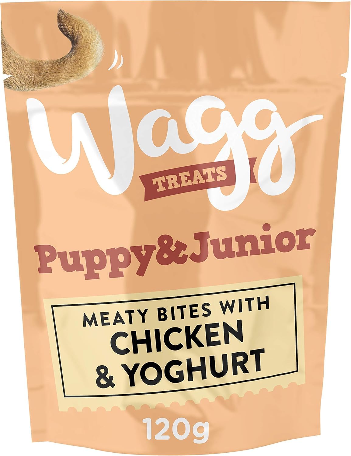 Wagg Puppy & Junior Treats Soft Chicken & Yoghurt Training Treats for Puppies - 120g