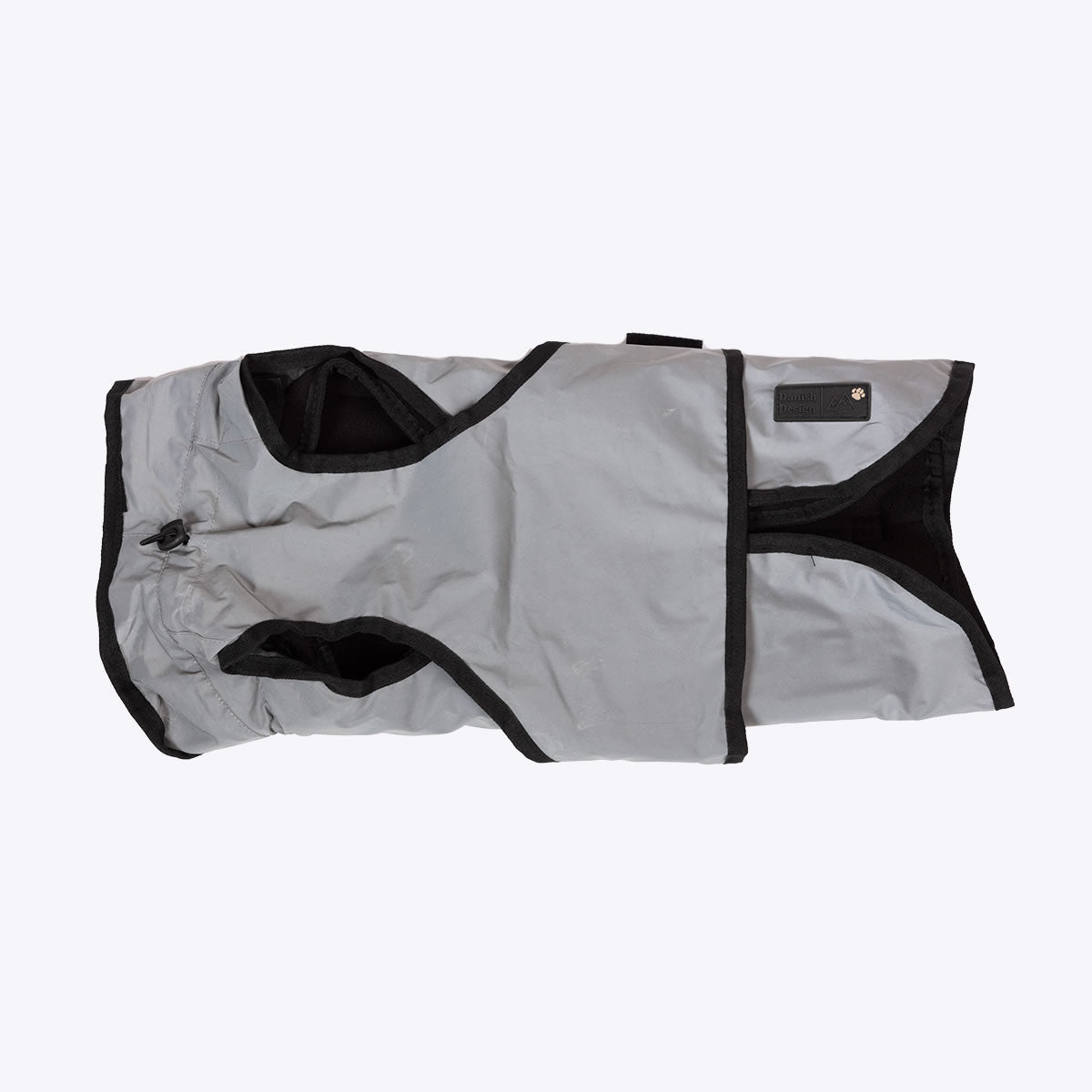 Danish Design 3-in-1 Dog Coat - Light Reflective Grey | Versatile All Weather Protection for Every Season