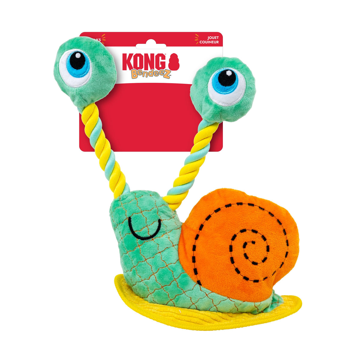 KONG Bendeez Dog Toy Large | Elephant or Snail