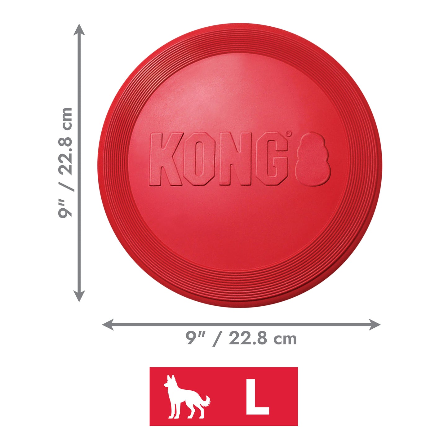 KONG | Dog Toy | Frisbee Flyer