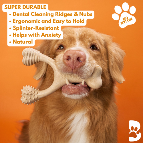 BetterBone | Dog Chew Toy | Hard Durability for Super Tough Chewers - Classic Hypoallergenic Flavour