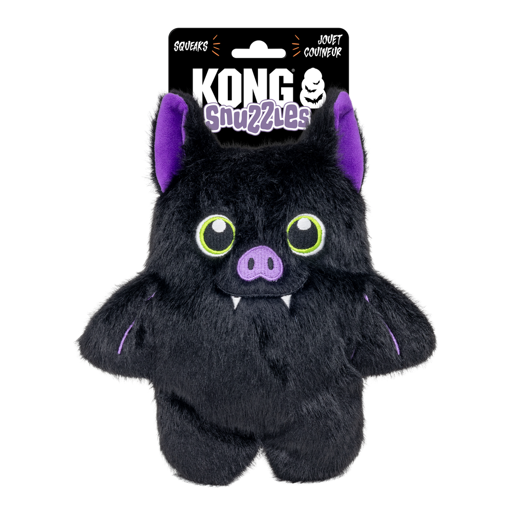 Kong Snuzzles Bat & Bear 🦇🐻 Assorted Halloween Dog Toy