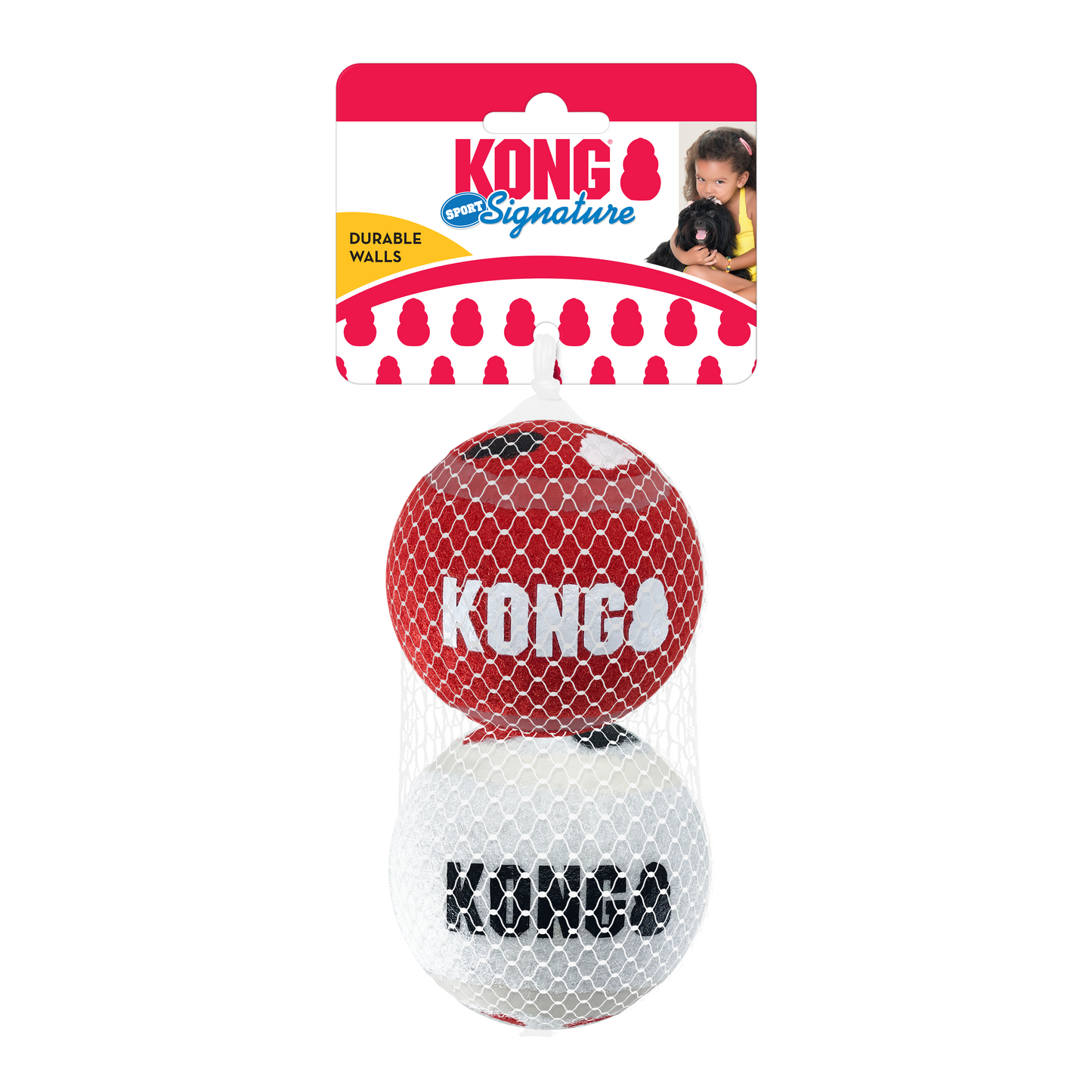 KONG Signature | Sports Balls | Dog Training & Activity Play Toy