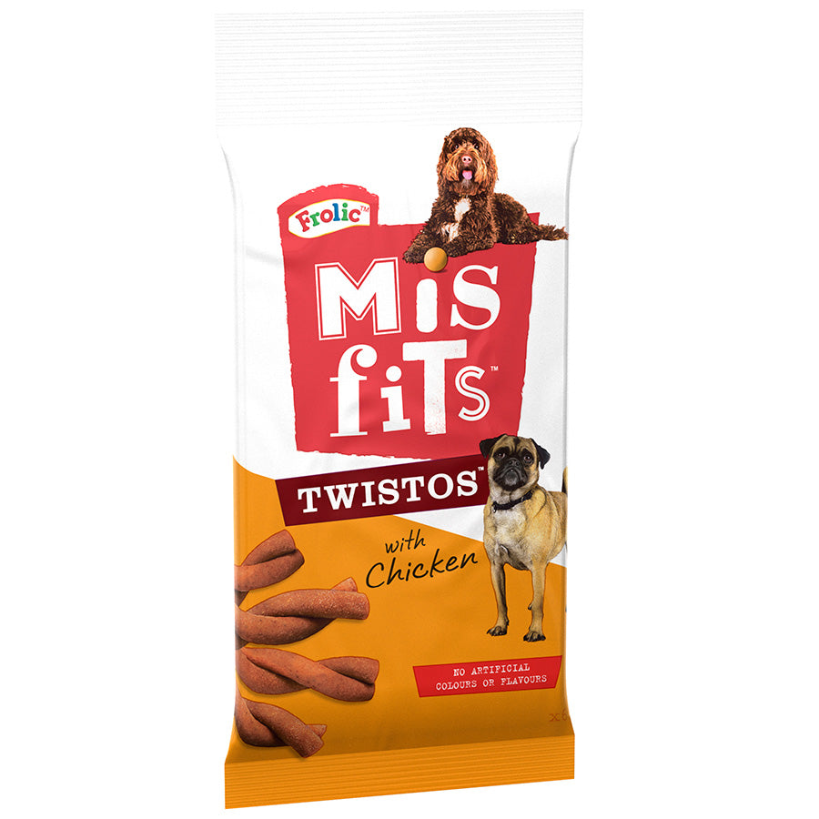 Misfits Tangly Twistos Dog Treats (6 Pack)