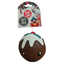 James Steel Latex Pudding Pals | Christmas Dog Toy